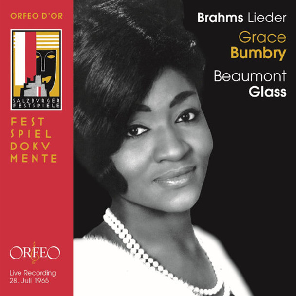 Brahms / Bumbry / Glass Brahms Lieder CD