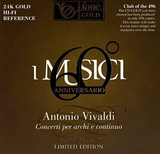 Vivaldi,Antonio I Musici (24 K Gold) CD