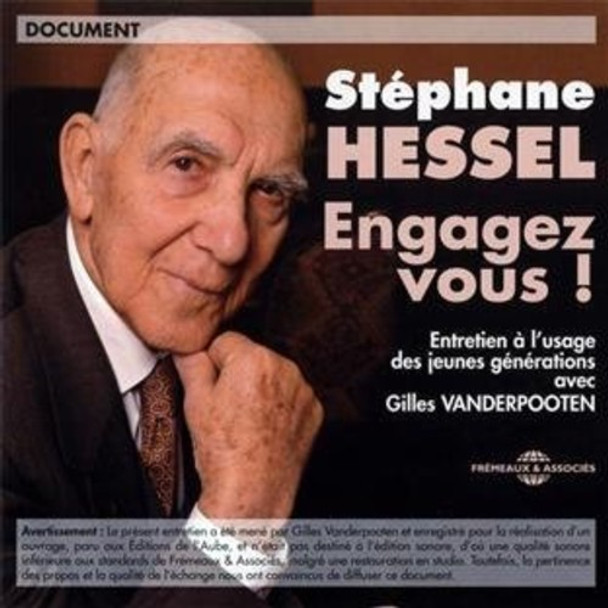 Hessel,Stephane / Hessel / Vanderpooten Entretien A L'Uusage Des Jeunes Generations CD