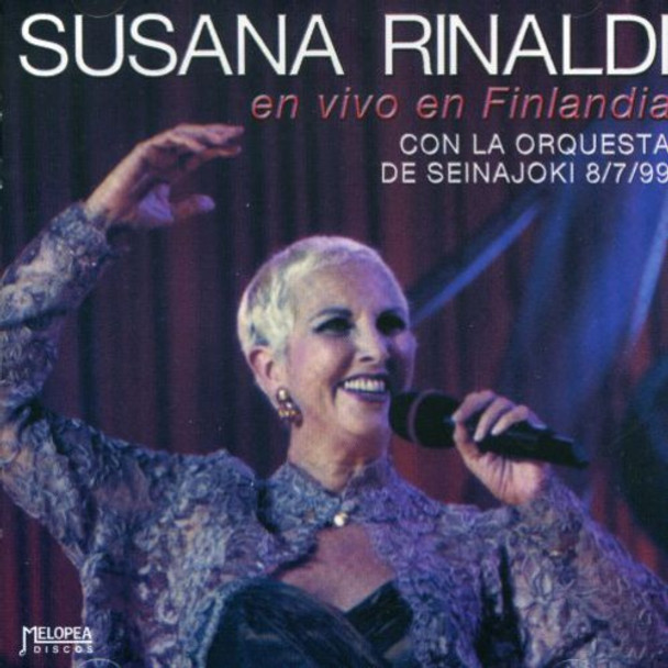 Rinaldi,Susana En Vivo En Finlandia CD