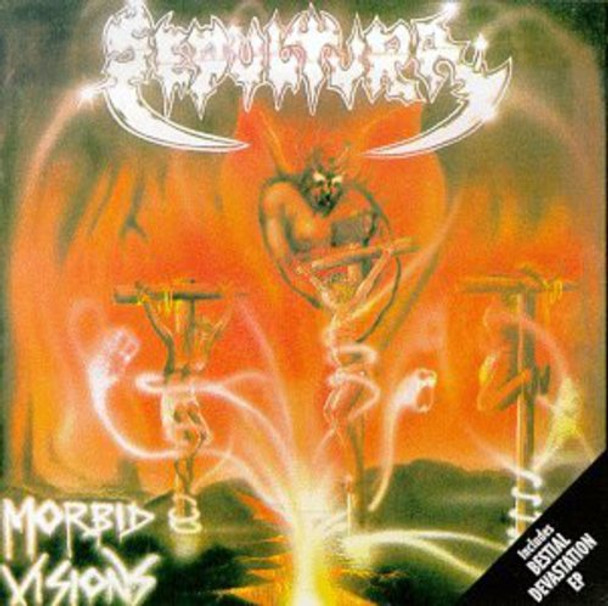 Sepultura Morbid Visions / Bestial Devastation CD