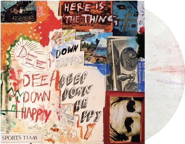 Sports Team Deep Down Happy (Jawbreaker Colored Vinyl) LP Vinyl