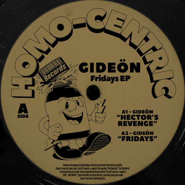 Gideon Fridays Ep 12-Inch Single Vinyl