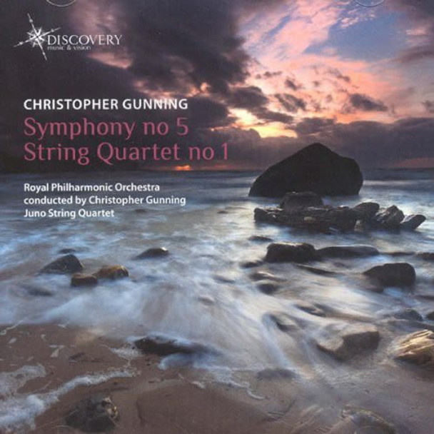 Gunning / Rpo / Juno String Quartet Symphony No 5 / String Quartet No 1 CD