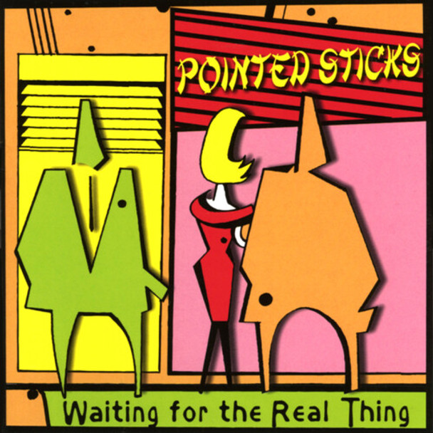 Pointed Sticks Waiting For The Real Thing - Orange LP Vinyl