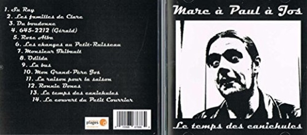 Marc A Paul A Jos Le Temps Des Canichules CD