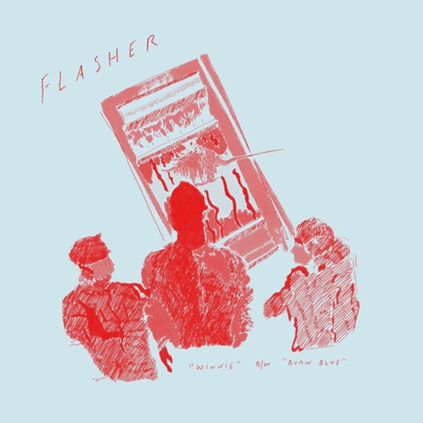 Flasher Winnie / Burn Blue 7-Inch Single Vinyl