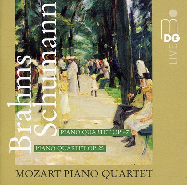 Brahms / Schumann / Mozart Piano Quartet Piano Quartet Op 25 / Piano Quartet Op 47 Super-Audio CD