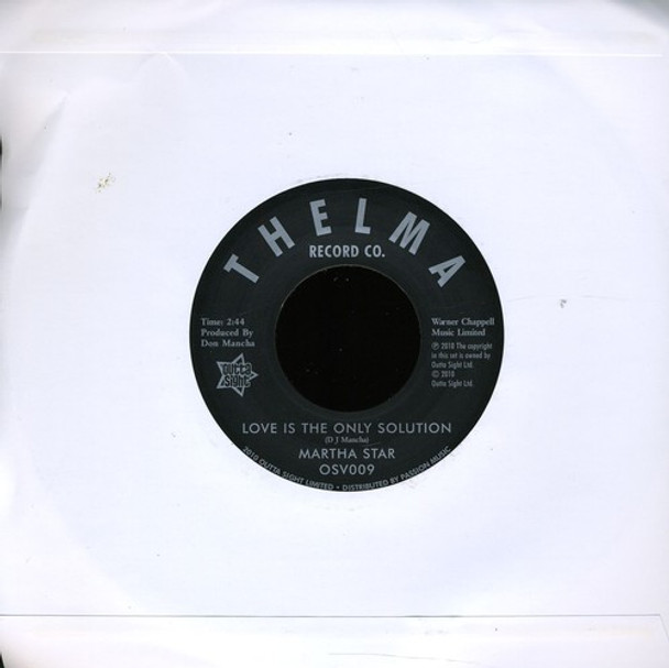 Star, Martha Love Is The Only Solution/No Part Time Love For Me 7-Inch Single Vinyl