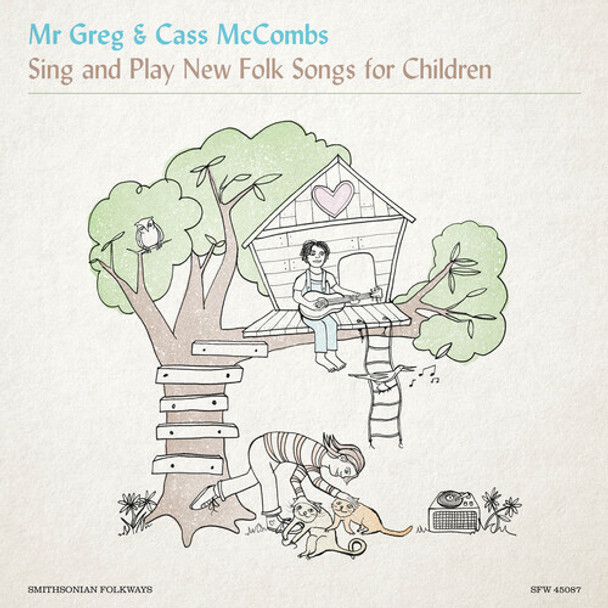 MR. GREG & CASS MCCOMBS SING & PLAY NEW FOLK SONGS