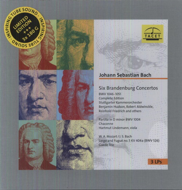 Bach, J.S. / Stuttgarter Kammerorchester Brandenburg Concertos LP Vinyl