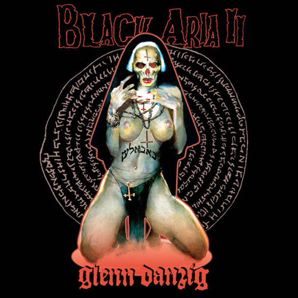 BLACK ARIA 2 - BLACK/RED/WHITE SPLATTER