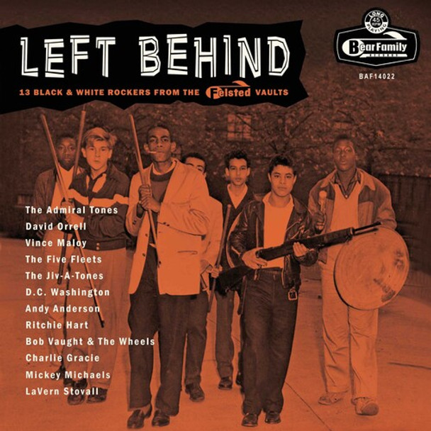 LEFT BEHIND: 13 BLACK & WHITE ROCKERS FROM / VAR