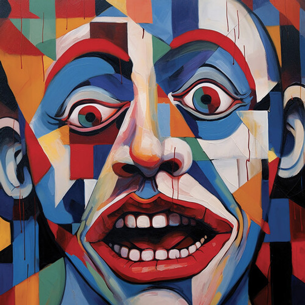 BOXING THE CLOWN - BLUE