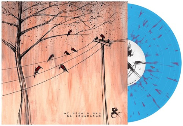 AD INFINITUM - CYAN / GRIMACE PURPLE SPLATTER