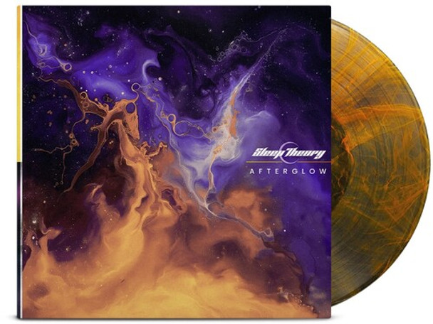 AFTERGLOW - TRANSLUCENT CLEAR WITH ORANGE SWIRL