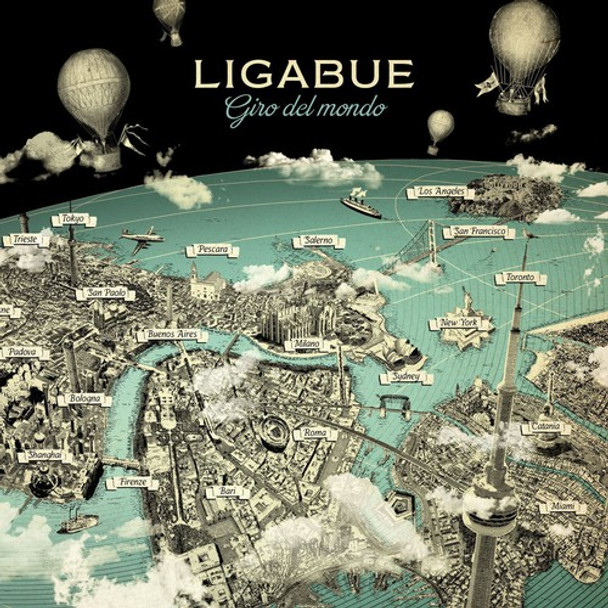 Ligabue Giro Del Mondo LP Vinyl