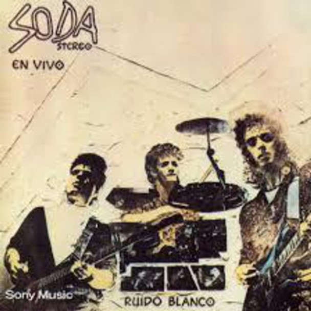 Soda Stereo Ruido Blanco LP Vinyl