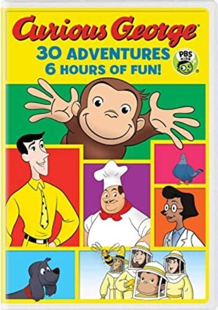 Curious George 30-Adventure Collection DVD