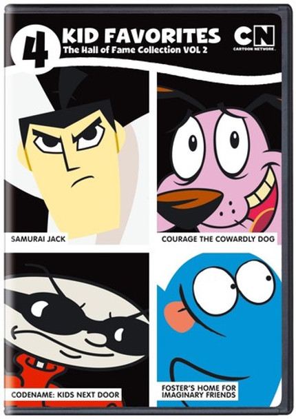 4 Kid Favorites Cartoon Network Hall Of Fame 2 DVD