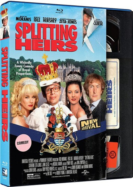 Splitting Heirs Retro Vhs Bd Blu-Ray