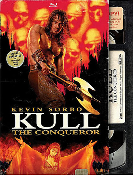 Kull The Conquror Retro Vhs Bd Blu-Ray