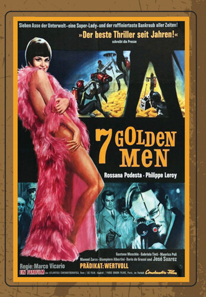 Seven Golden Men DVD