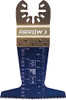 Arrow OSC105-1 Japanese Tooth Tough Curve Wood Oscillating Blade for Hardwood, PVC, Drywall, Universal, Fits Most Multitools, 2-1/2 inch