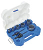 LENOX Tools LXAH3PSET6  Plumber's Hole Saw Kit, Carbide Tipped, 8-Piece