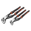 CRESCENT - Pliers Set, 10" & 12" T&G V-Jaw Dual Mat (RTZ2CGVSET2)