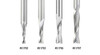 Amana Tool - (51765) Solid Carbide CNC Spiral Double 'O' Flute, Plastic Cutting 1/4 Dia x 7/8 x 1/4 Shank x 3" Long Up-Cut Route