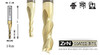 Amana Tool - 46097 Solid Carbide Spiral 1/4 Dia x 3/4 x 1/4 Shank x 2-1/2" Long Compos