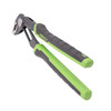 Hilmor 12" Quick Adjusting Tongue & Grove Pliers with Rubber Handle Grip, Black & Green, PBTGP12 1890998