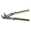 Hilmor 12" Quick Adjusting Tongue & Grove Pliers with Rubber Handle Grip, Black & Green, PBTGP12 1890998