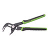 Hilmor 12" Quick Adjusting Tongue & Grove Pliers with Rubber Handle Grip, Black & Green, PBTGP12 1890998