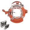 RIDGID 47750 Threading Machine Alloy NPT Pipe Dies for 1" - 2" Universal Die Heads, Right-Handed, Silver