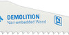 Lenox Tools - 20514B6066R LENOX Tools Demolition Reciprocating Saw Blade with Power Blast Technology, Bi-Metal, 6-inch, 6 TPI, 25/PK