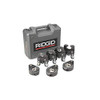 RIDGID 48553 MegaPress 4-Piece Kit with 1/2" to 1" Jaws, 11/4" to 2" Rings, Actuator, and Case for Standard Series Tools