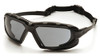 Pyramex Safety (1-Pair) - SBG5020DT Highlander XP Eyewear, Black-Gray Frame/Gray Anti-Fog Lens