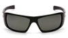 Pyramex Safety SB5621D Goliath Safety Glasses, Gray Polarized Lens with black Frame, Gray