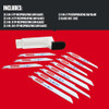 CRAFTSMAN Reciprocating Saw Blades, 11Piece Kit with Case (2058838)