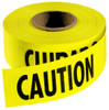 Empire 77-1002 Caution/Cuidado Tape, Yellow with Black Ink, 1000' x 3", Made in USA