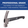 Boss  BH14TIPFS 14oz Titanium Hammer w Poly-Fiberglass Handle - Made in USA