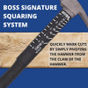Boss BH16TIPFS 16oz Titanium Hammer w Fiberglass Handle - Made in USA
