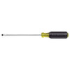 Klein Tools 608-3 Mini Flathead Screwdriver with 1/8-Inch Cabinet Tip, Made in USA, 3-Inch Round Shank, Cushion Grip Handle