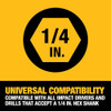 DEWALT Impact Connect Pipe Cutter, PVC Cutter, Diamond Grit Cutting Wheel (DWAIPCIR)