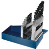 Century Drill & Tool 24015 15-Piece Black Oxide Drill Index Set with Metal Case