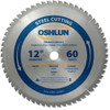 Oshlun SBF-120060 12in 60-Tooth Steel Cutting Circular Saw Blade