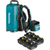 Makita PDC01G6 ConnectX™, LXT®, LXT® X2 and XGT® Portable Backpack Power Supply with 6 Batteries (6.0Ah)