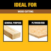 DEWALT 6-1/2 in. 18T and 24T Circular Saw Blade 2-Pack (DWA2612CMB)
